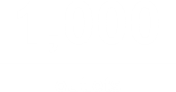 1000 outlets